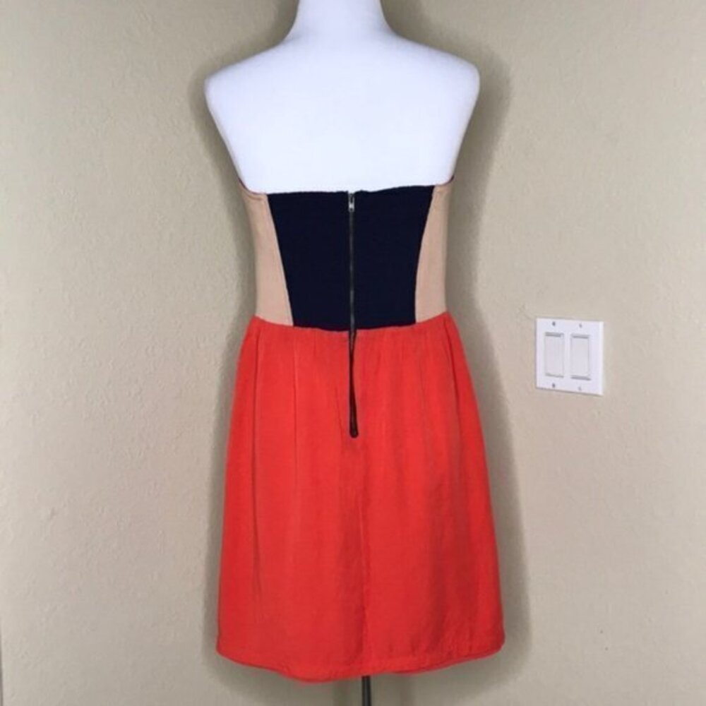 Sparkle & Fade Uo Colorblock Red Strapless Mini D… - image 4